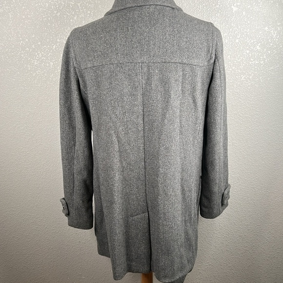 Banana Republic Men's Gray Wool Blend Toggle Buttons Winter Classic Coat Size XL - Picture 8 of 9